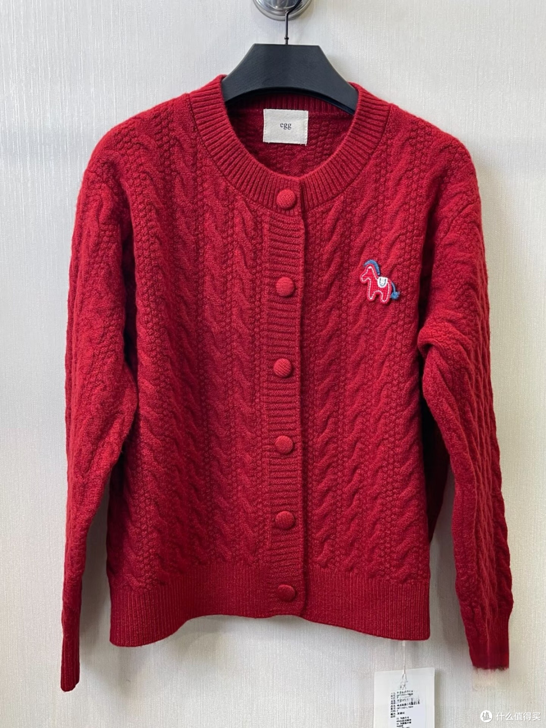 新年买新衣服，这件红毛衣承包一冬好运