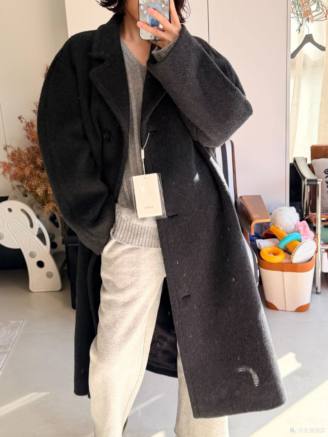 新年买新衣服,这款中古大衣的质感太圈粉