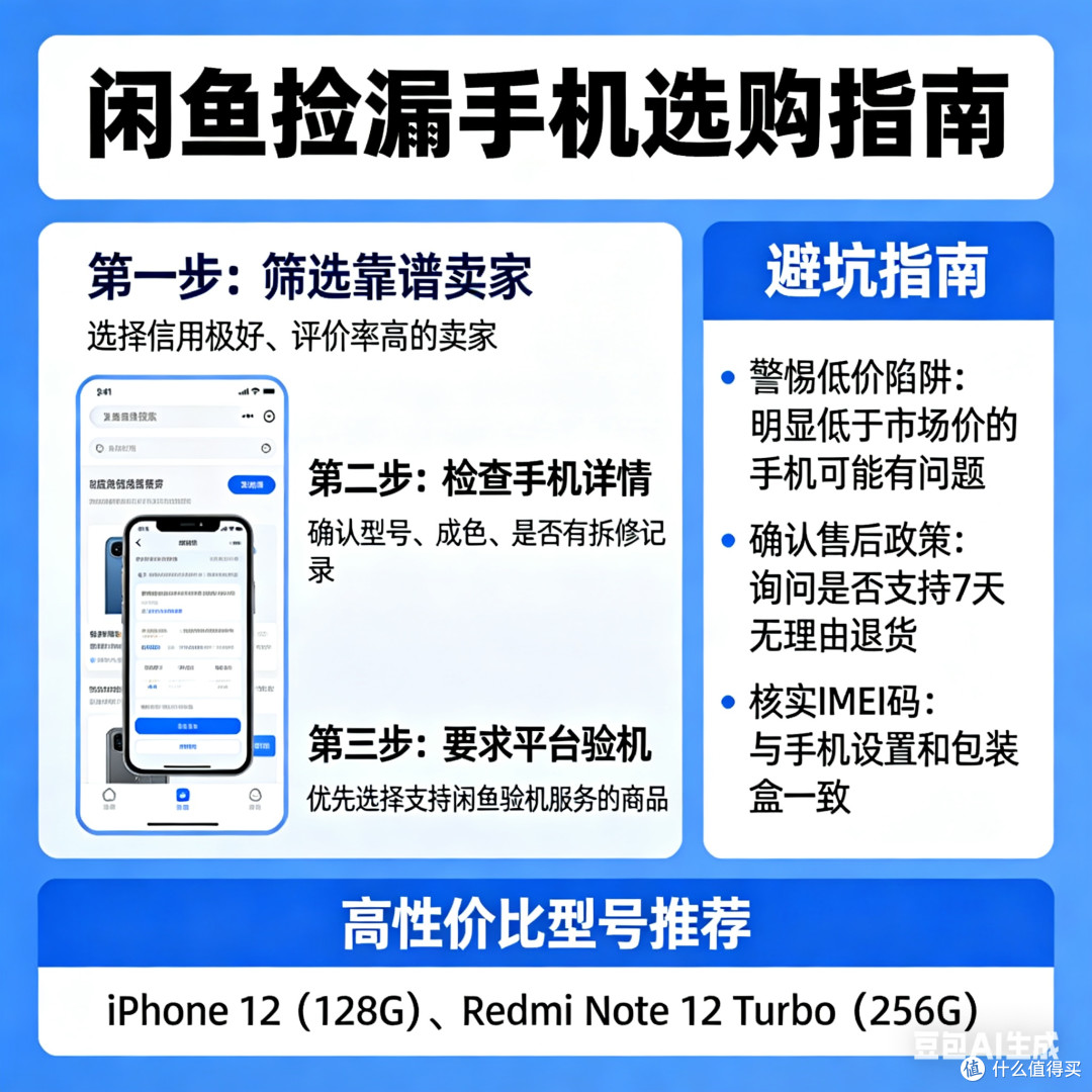 闲鱼捡漏手机选购指南