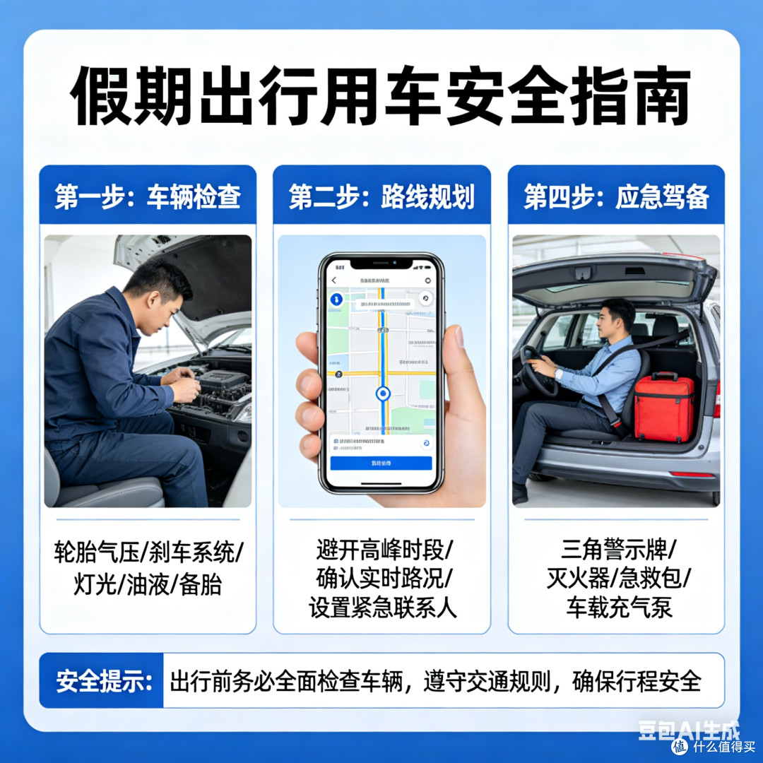 假期出行,如何确保用车安全?