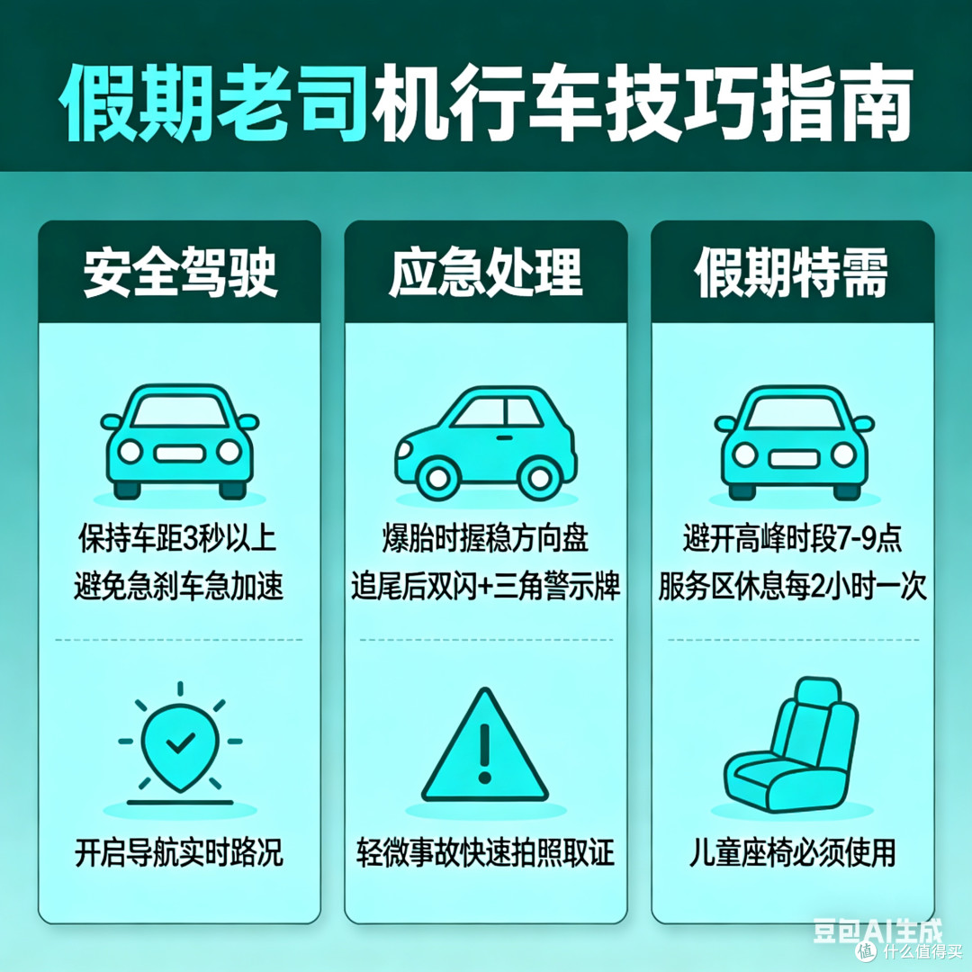 行车技巧:假期老司机指南