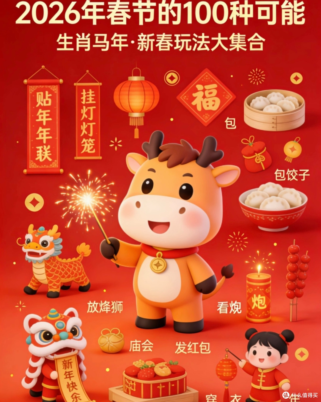 春节宅家新玩法:轻松营造年味