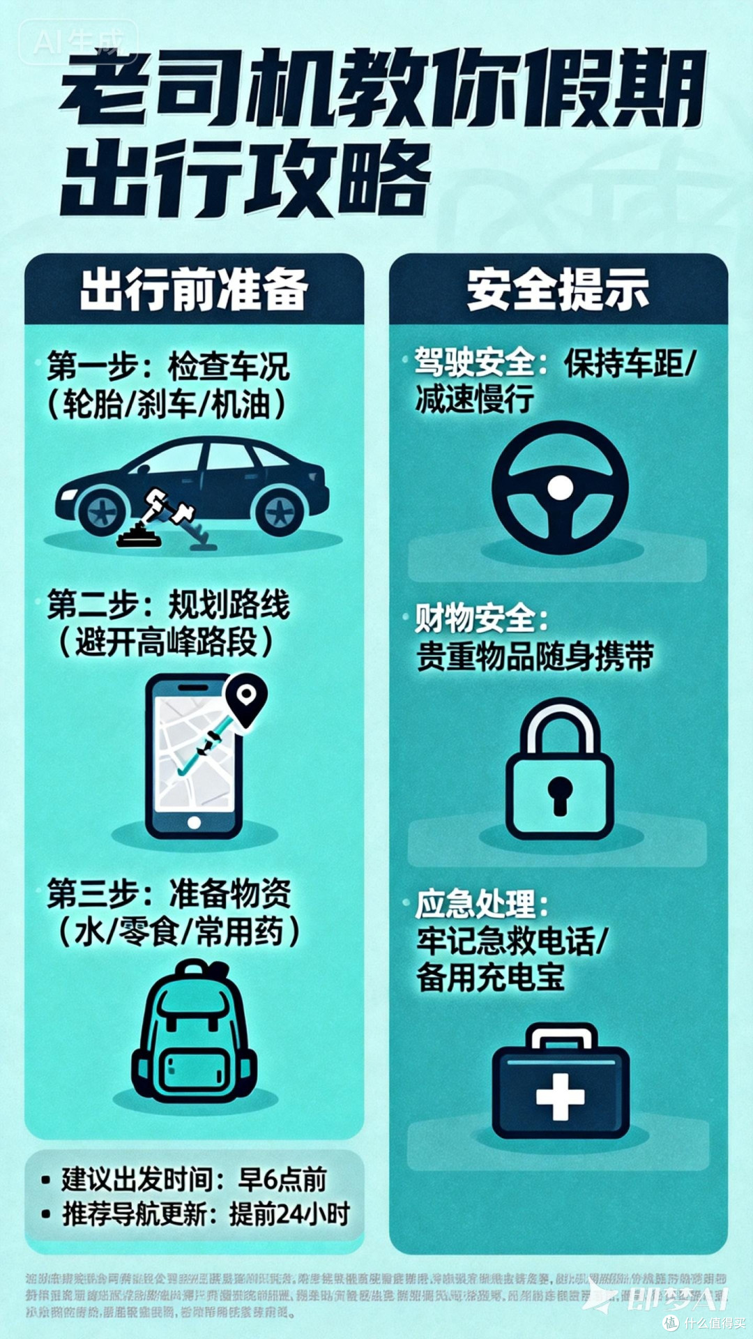 老司机教你假期出行攻略