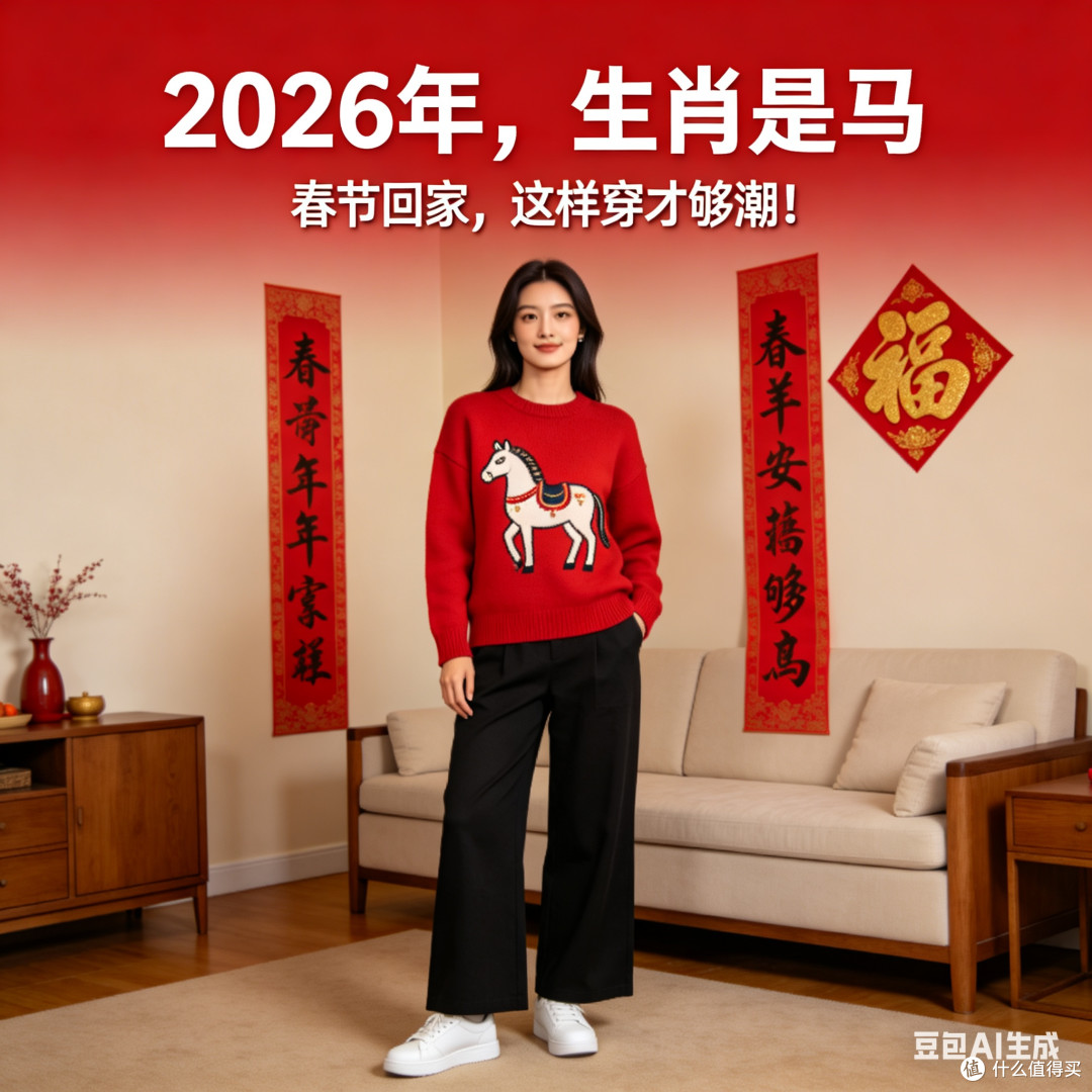 春节回家,这样穿才够潮!