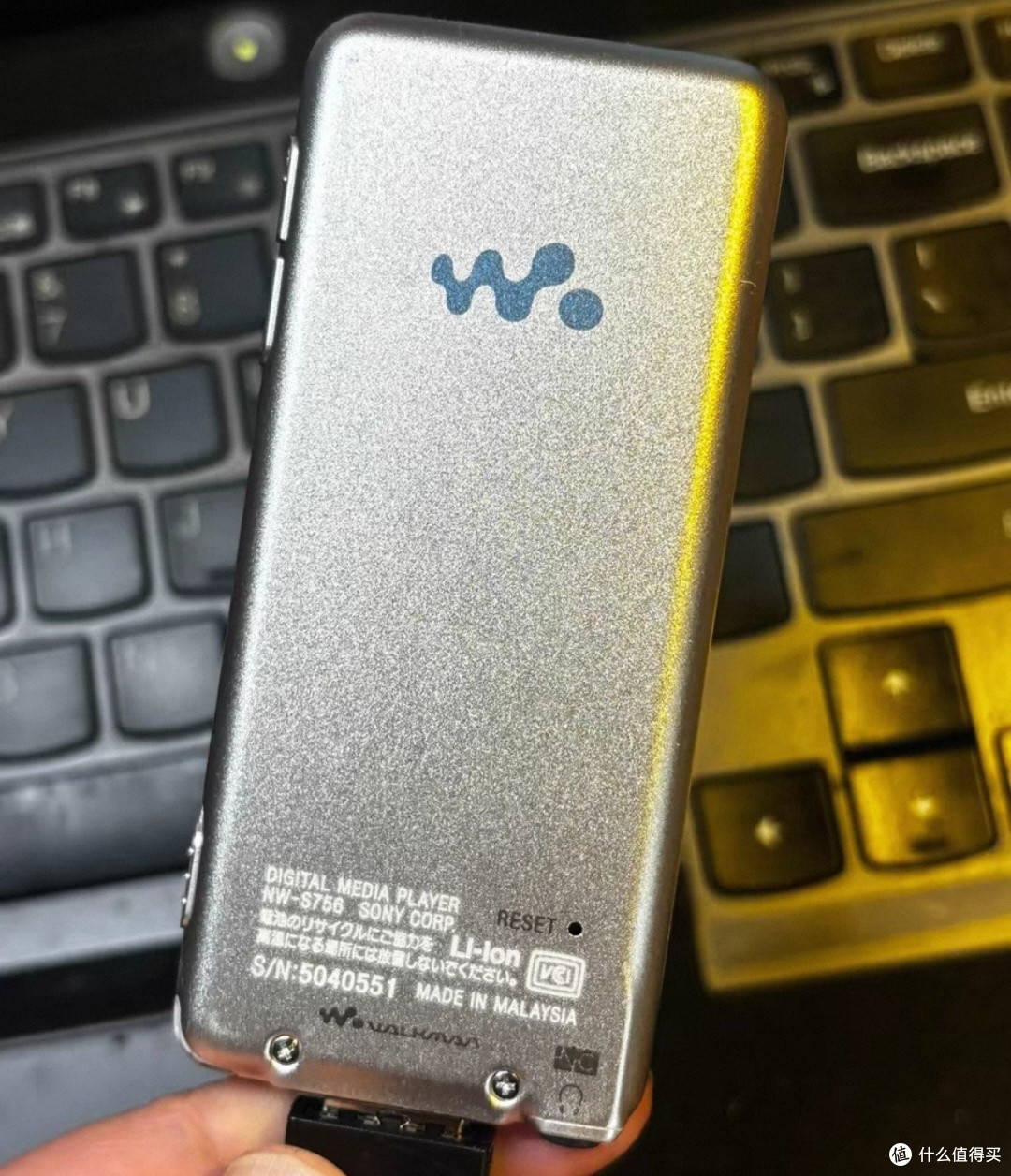 闲鱼淘了索尼NW‑S756 MP3播放器,怀旧又实用