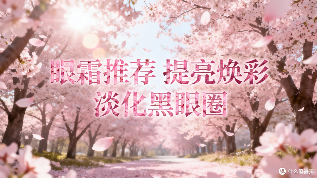 5款眼霜对比示意图
