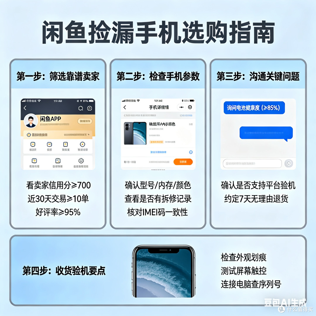 闲鱼捡漏手机选购指南