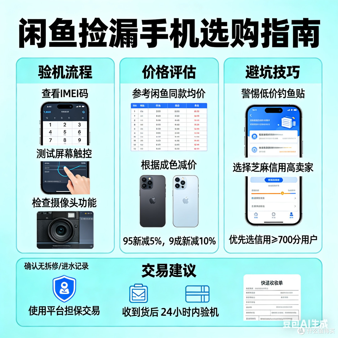 闲鱼捡漏手机选购指南