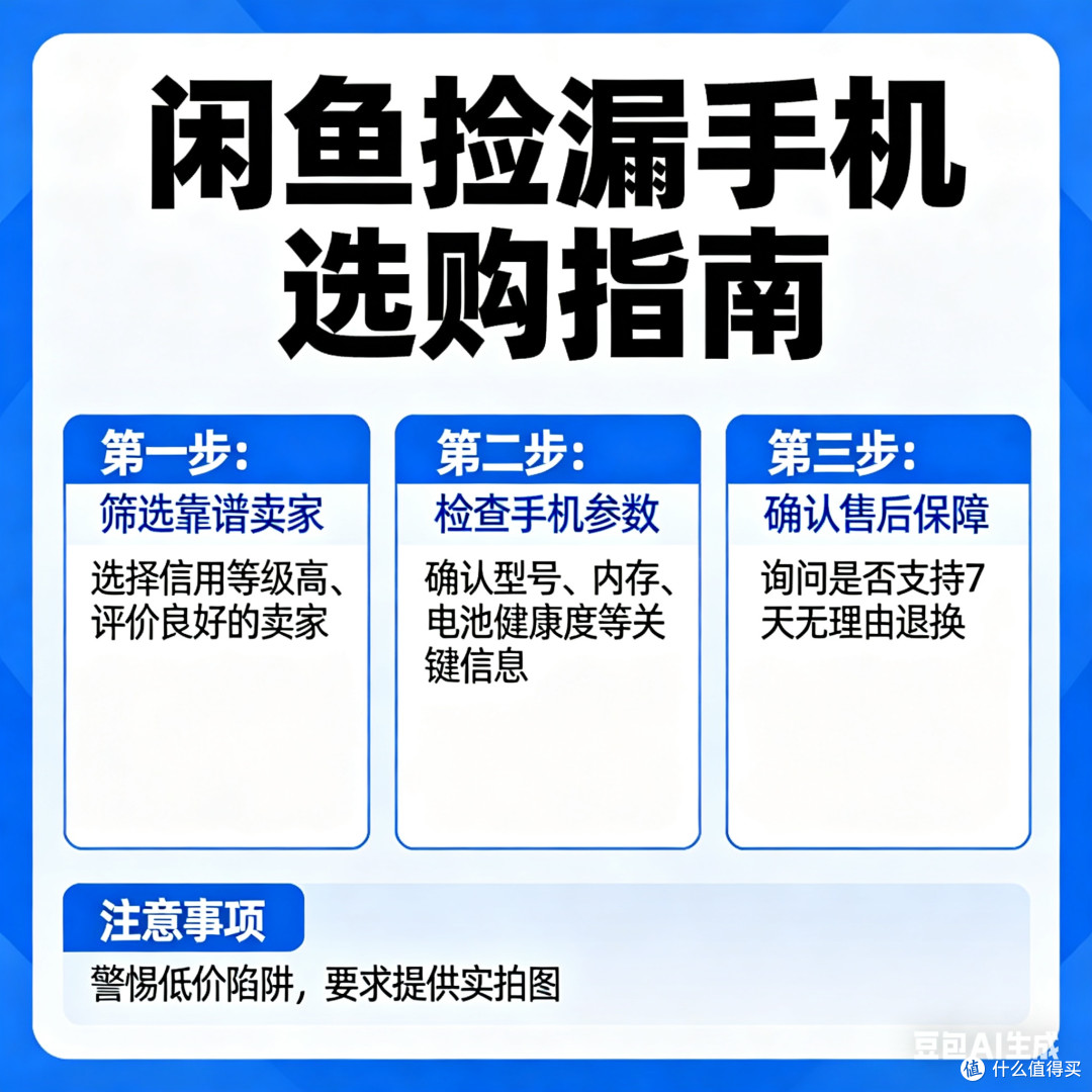 闲鱼捡漏手机选购指南