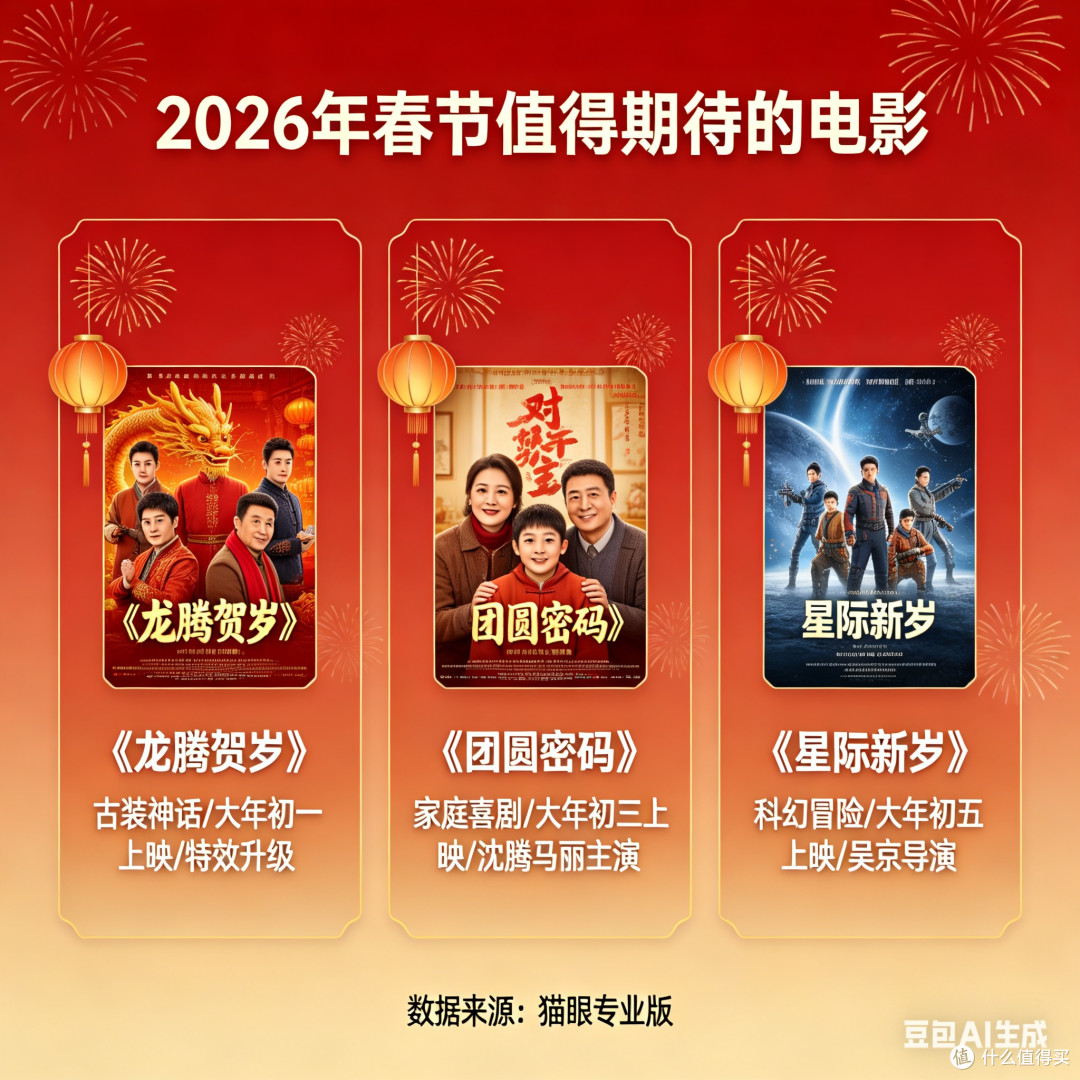 2026年春节,哪些电影值得期待?