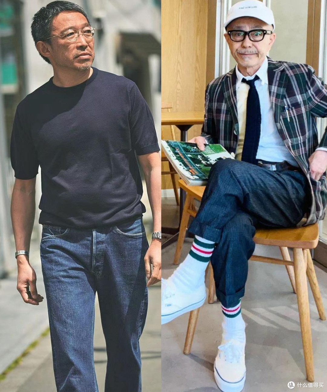 中老年男人的油腻4件套：看起来上档次，实际显廉价，你有吗？