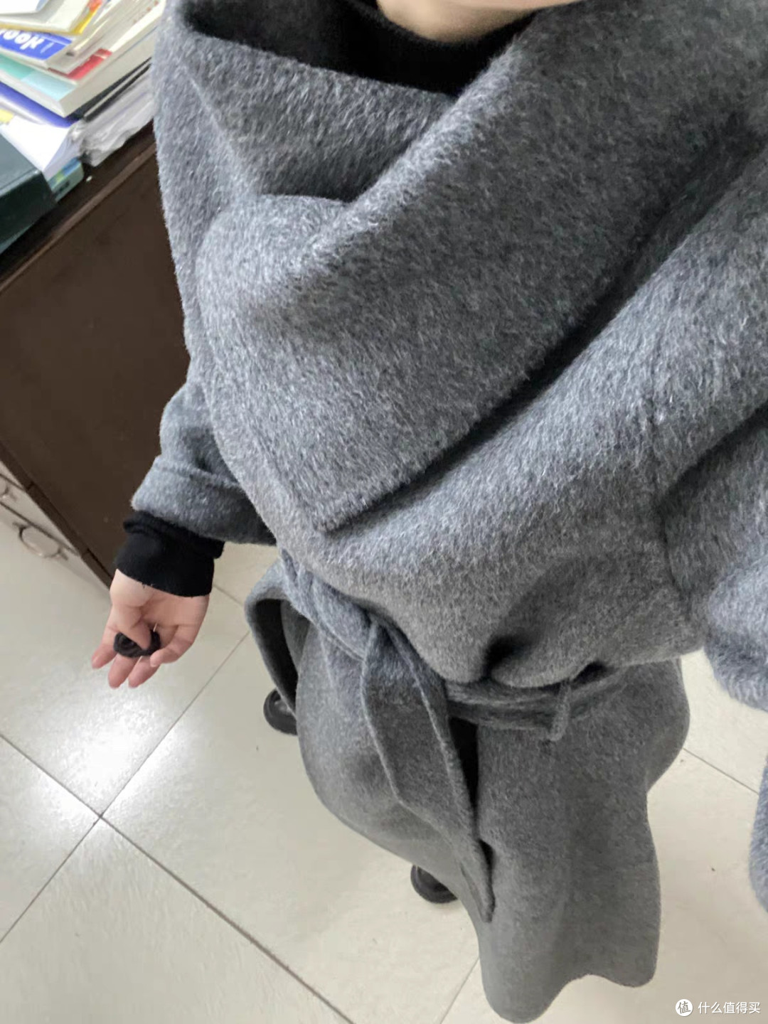 朗姿LIME莱茵2025秋冬新款AMBER羊毛大衣