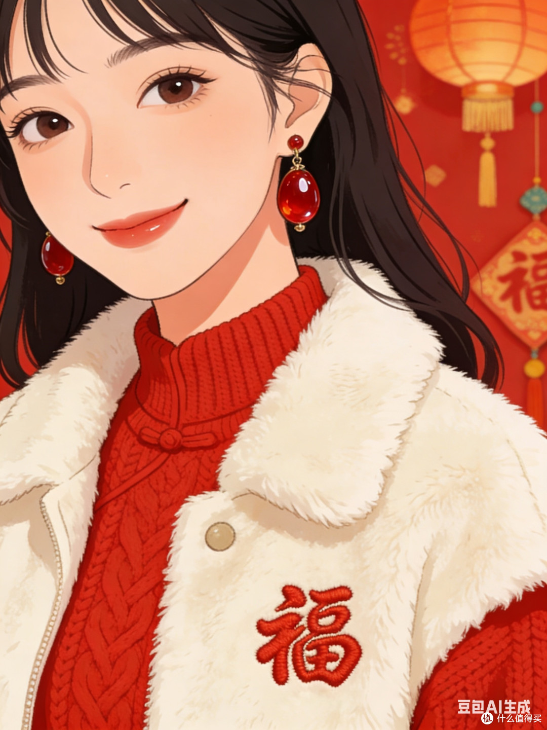 新春限定装扮:喜庆中式风