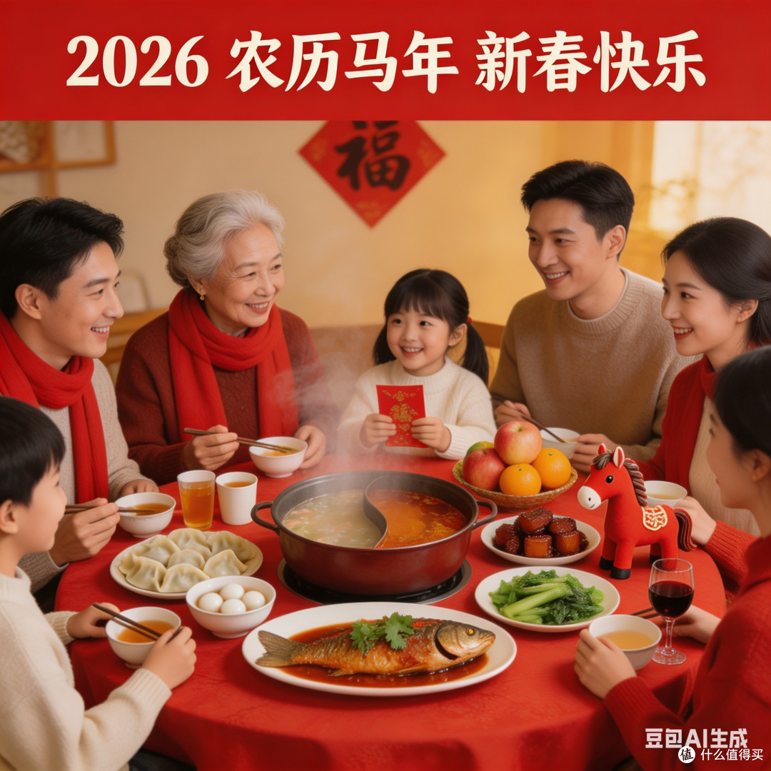 新年美食,温暖团圆餐桌