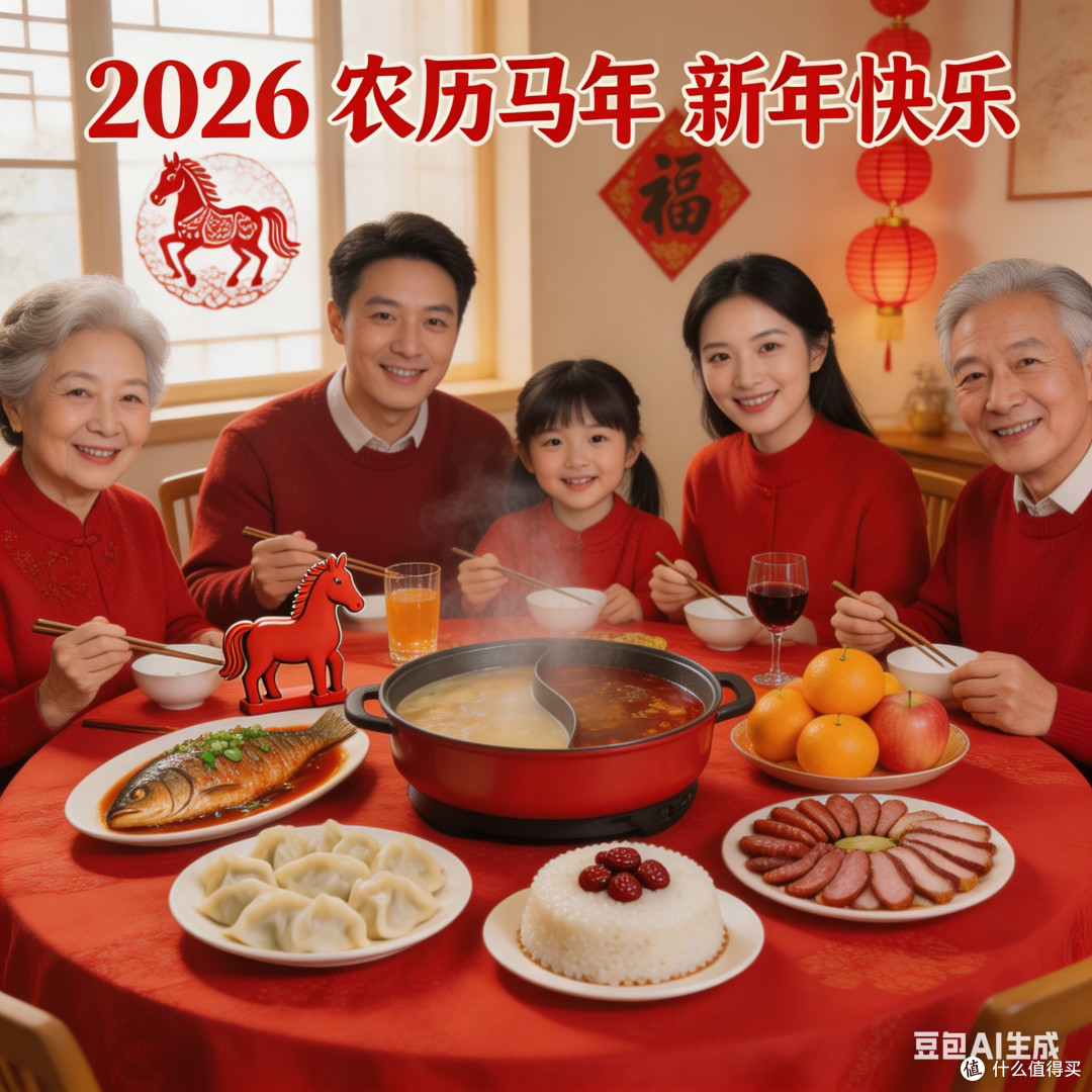 新年美食,温暖团圆餐桌