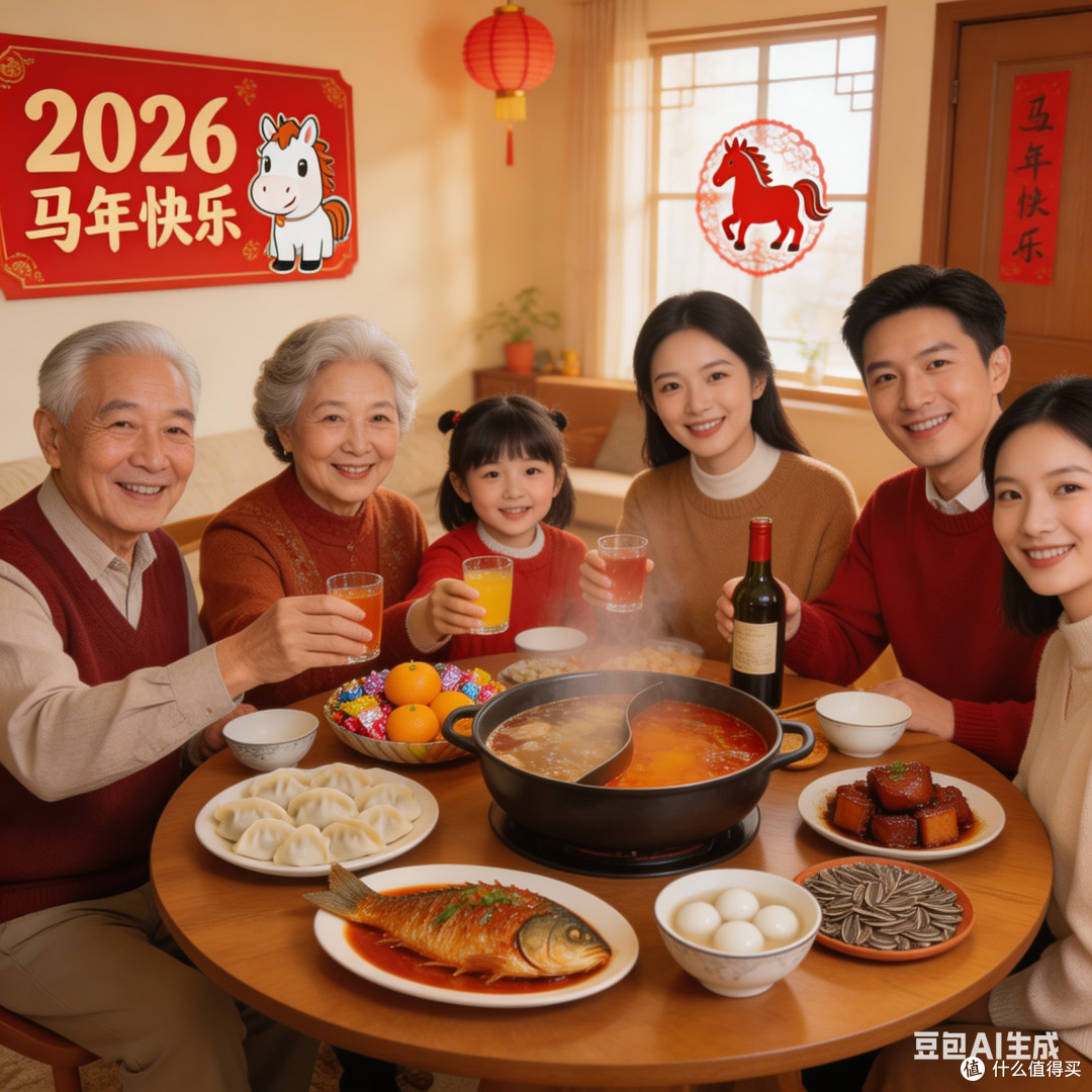 新年美食，温暖团圆餐桌