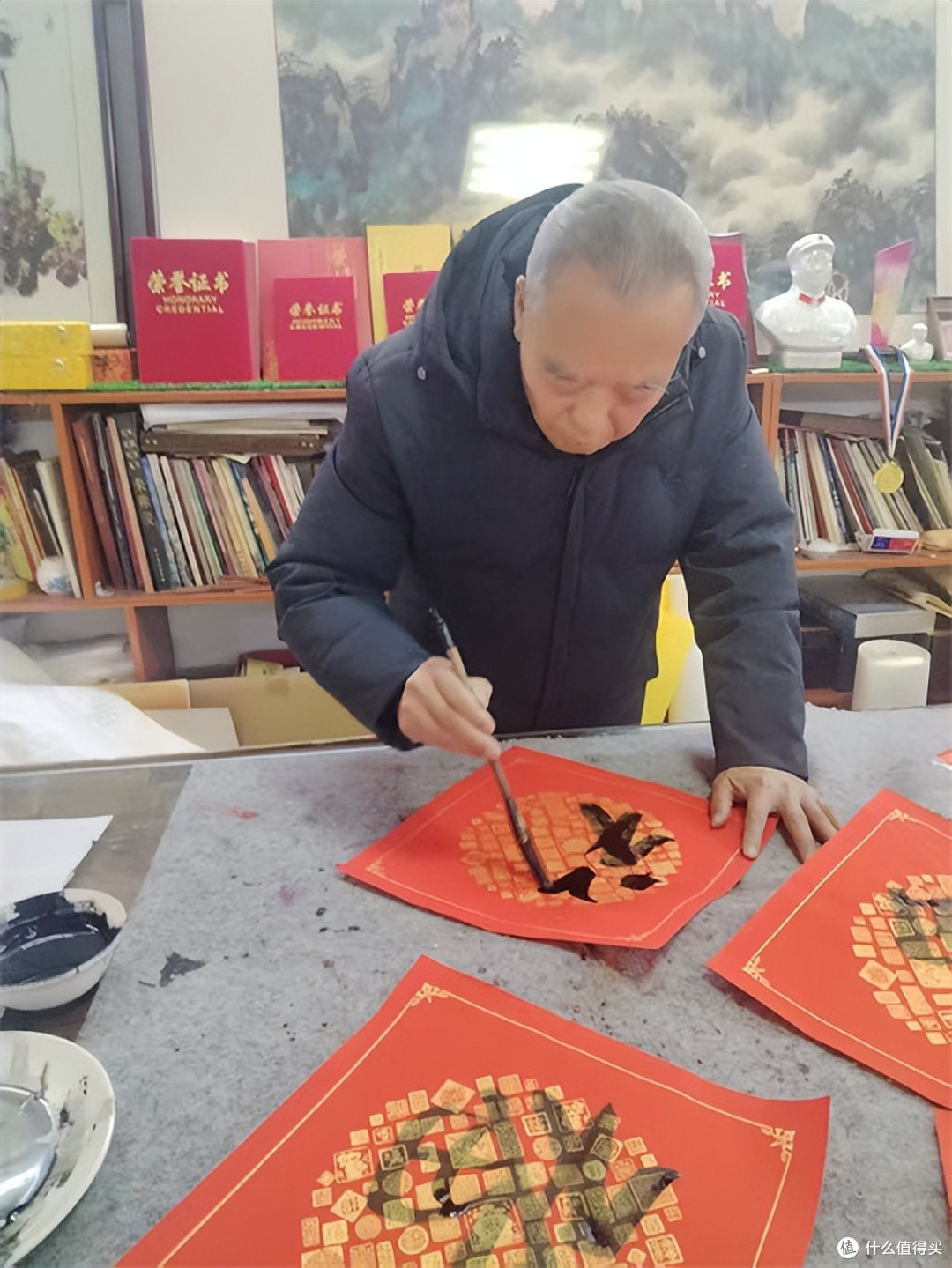 唐山市开平凤凰花卉田野画苑举办迎新纳福书画家笔会话动