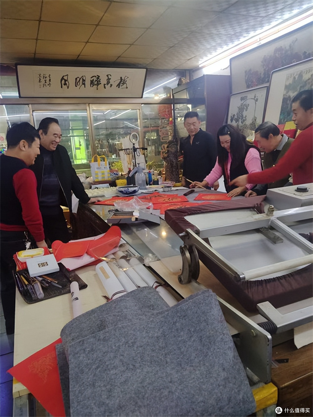 唐山市开平凤凰花卉田野画苑举办迎新纳福书画家笔会话动