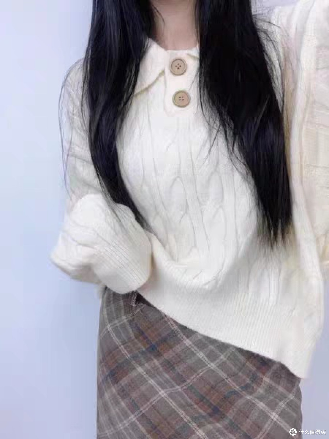 春节换装,韩系美拉德针织套装