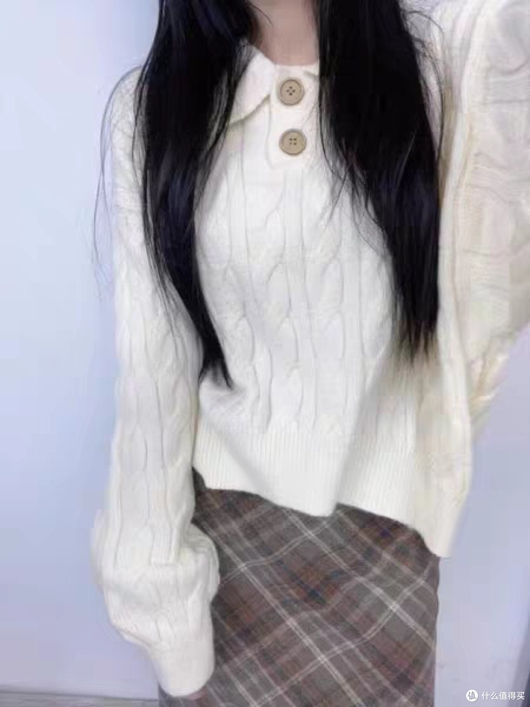 春节换装,韩系美拉德针织套装