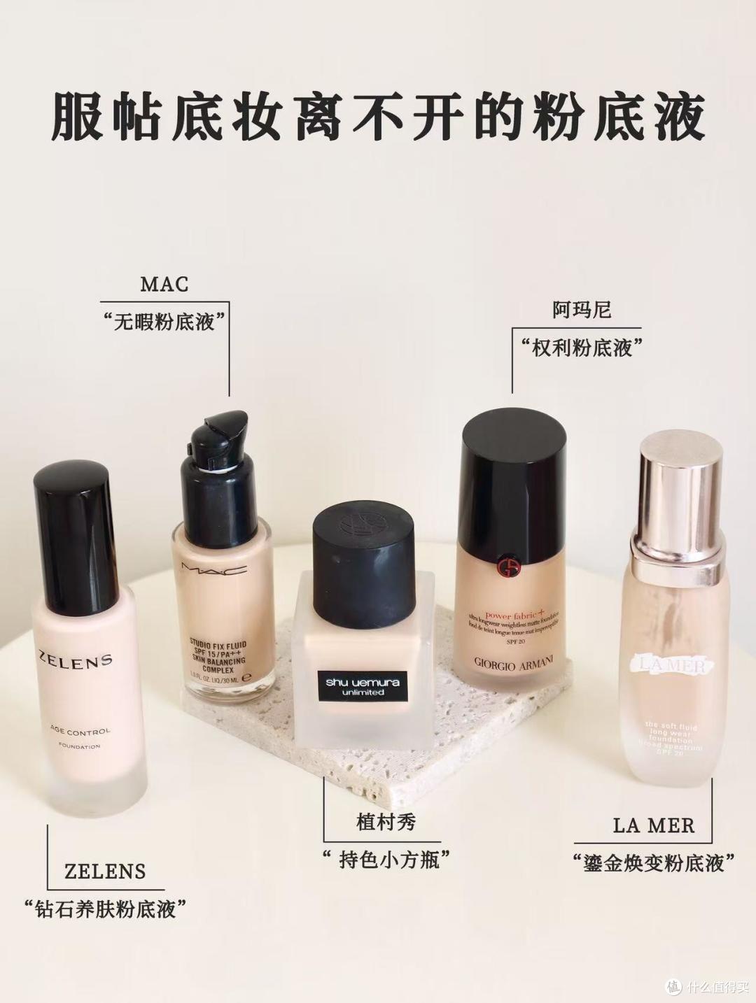 不同肤质的底妆该怎么选择粉底液呢?这6款大牌粉底液值得你参考