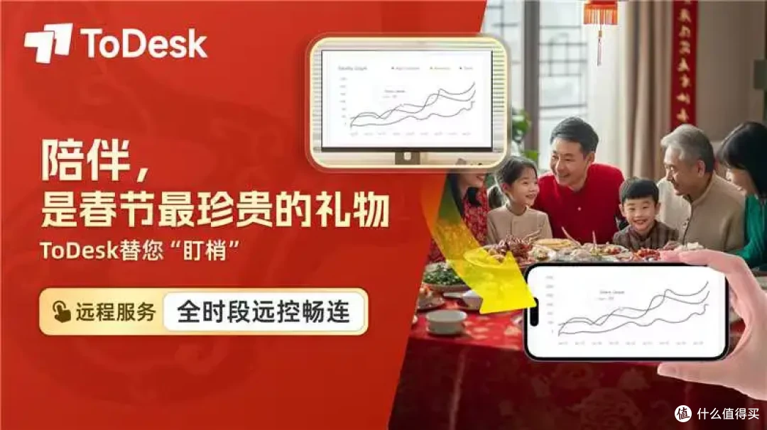 科技赋能团圆年:ToDesk远程控制,无缝衔接异地工作与家庭关怀