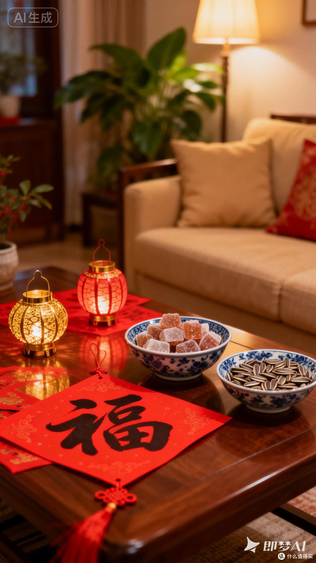 茶几上的新年记忆