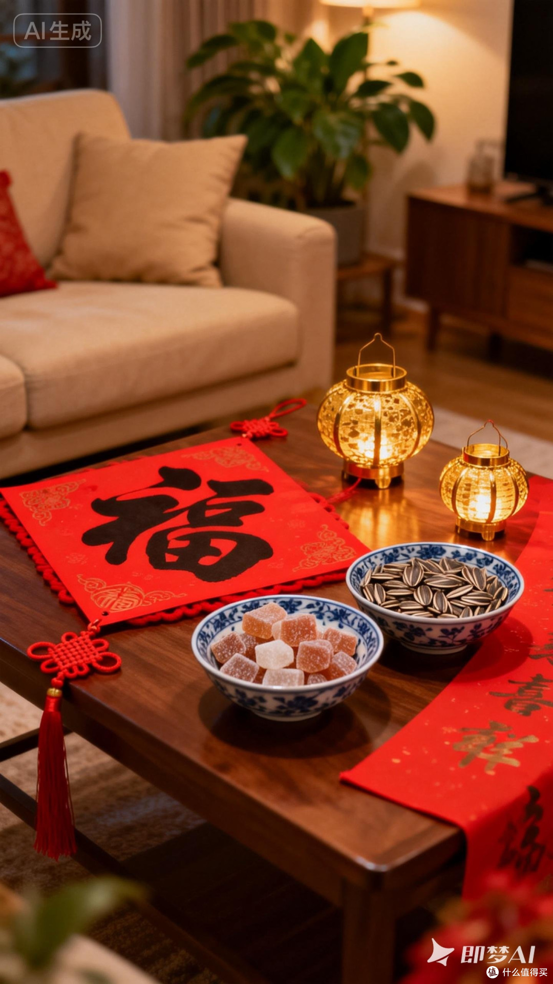 茶几上的新年记忆