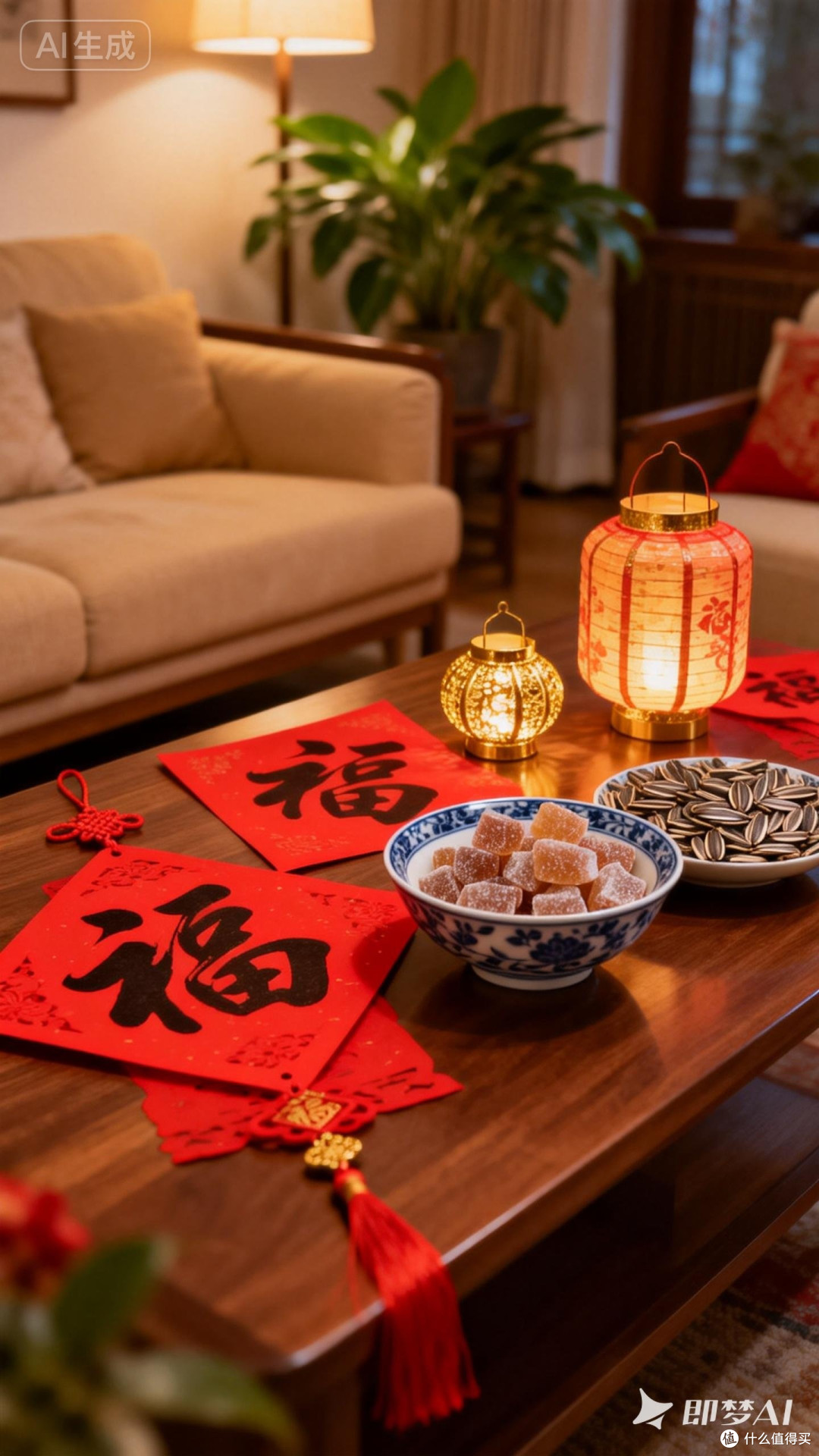 茶几上的新年记忆