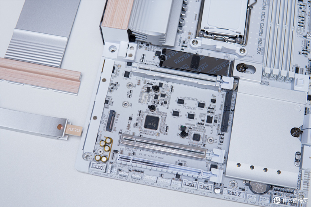 重构科技美学,技嘉X870E AERO X3D WOOD上机测试
