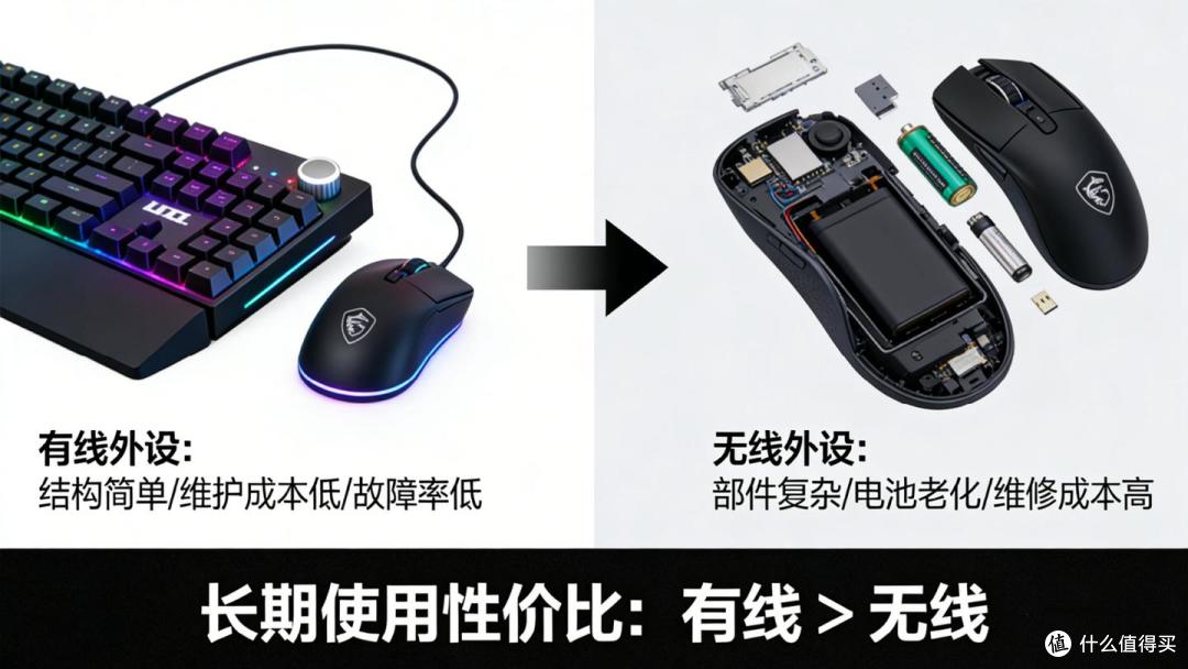 明明无线更自由,为何有线不犯愁?微星GK320+GM330来说明一下!