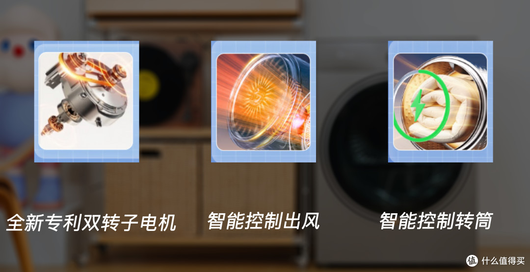 双控加速烘,新年倍净爽:小天鹅小乌梅3.0洗烘套装