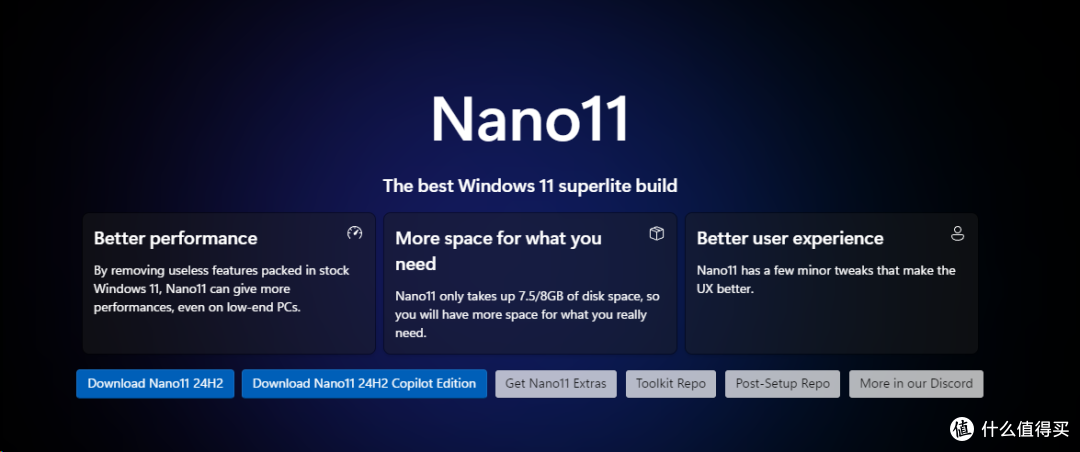 Nano 11全新登场!2.3GB极限精简Win11,低配设备的“续命神器”