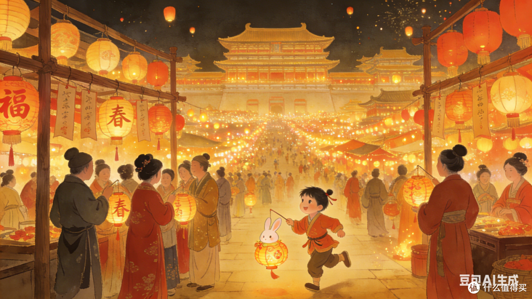 古代的除夕夜,春晚的千年传承
