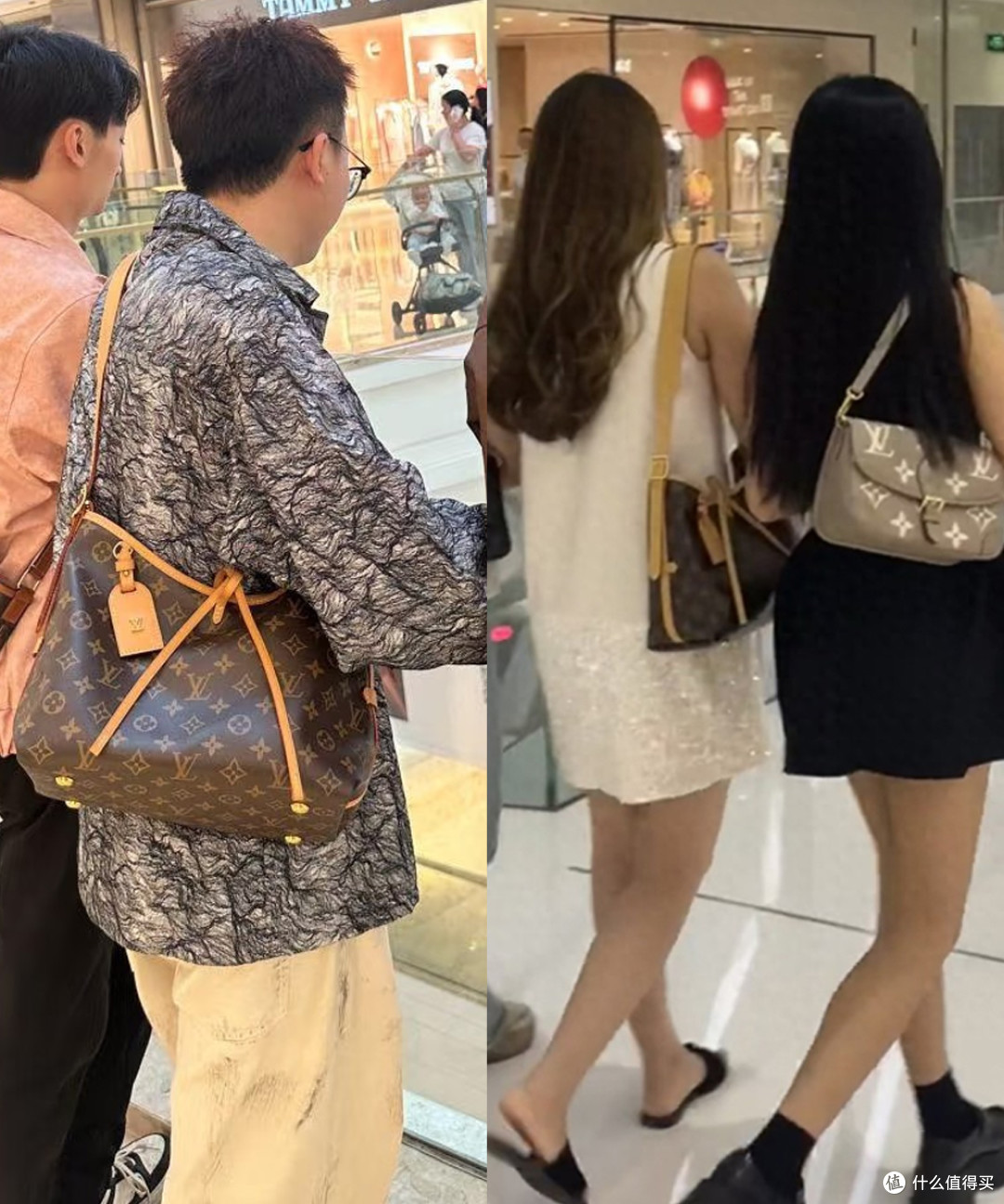 现在没人背LV、香奈儿包包!很多都背山下有松,背在身上高级清爽
