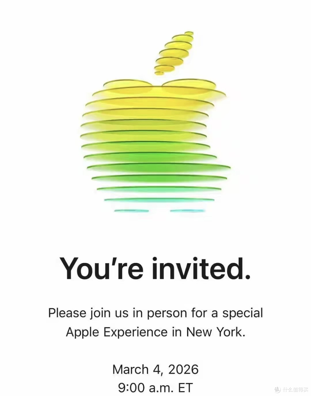 苹果发布会邀请函曝光,3月发平价MacBook,4832元起配A系列芯片