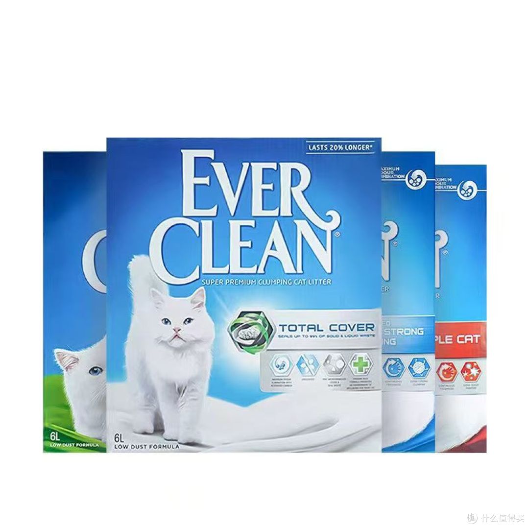 铂钻EverClean低尘膨润土猫砂