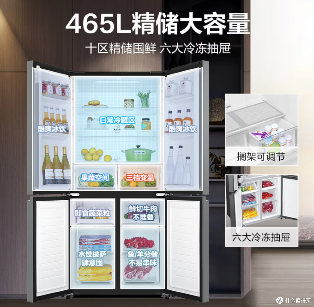 什么牌子的冰箱最好又省电质量又好?海尔家宴465L母婴款实测