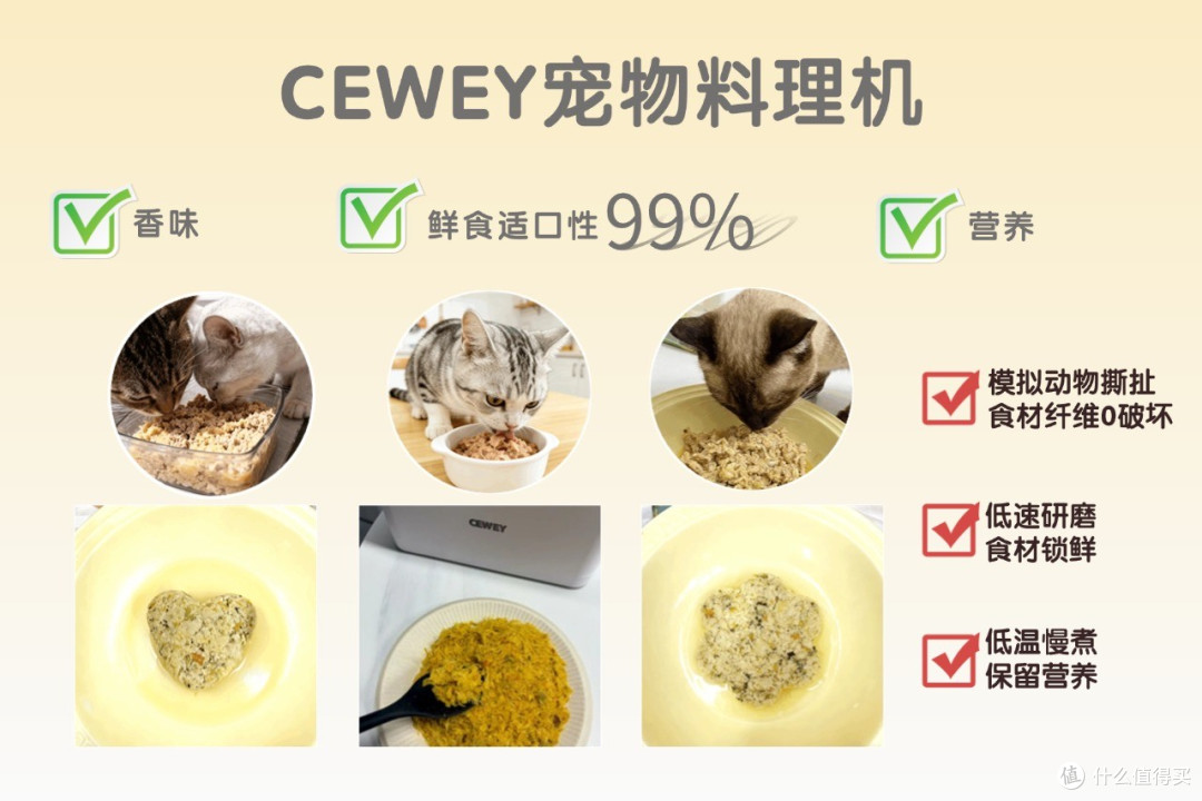 宠物料理机到底多省事?用对方法照着自制猫饭食谱大全只需5分钟