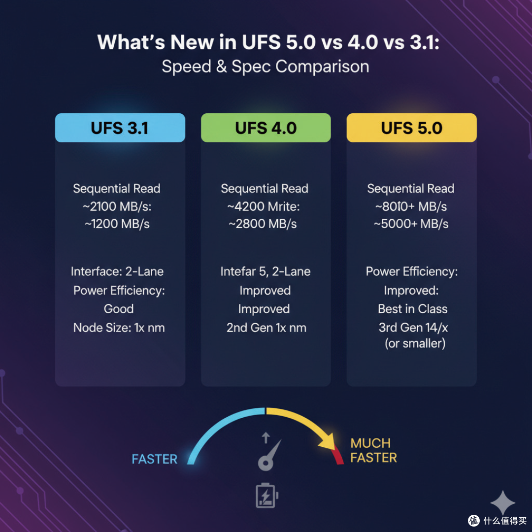 UFS 5.0技术抢先看,它可以为端侧AI应用,以及高速存储进行赋能