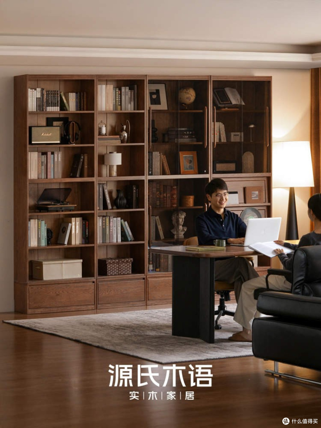 三冠登顶!源氏木语获黑胡桃木家具|实木家具|零胶水床垫销量第一