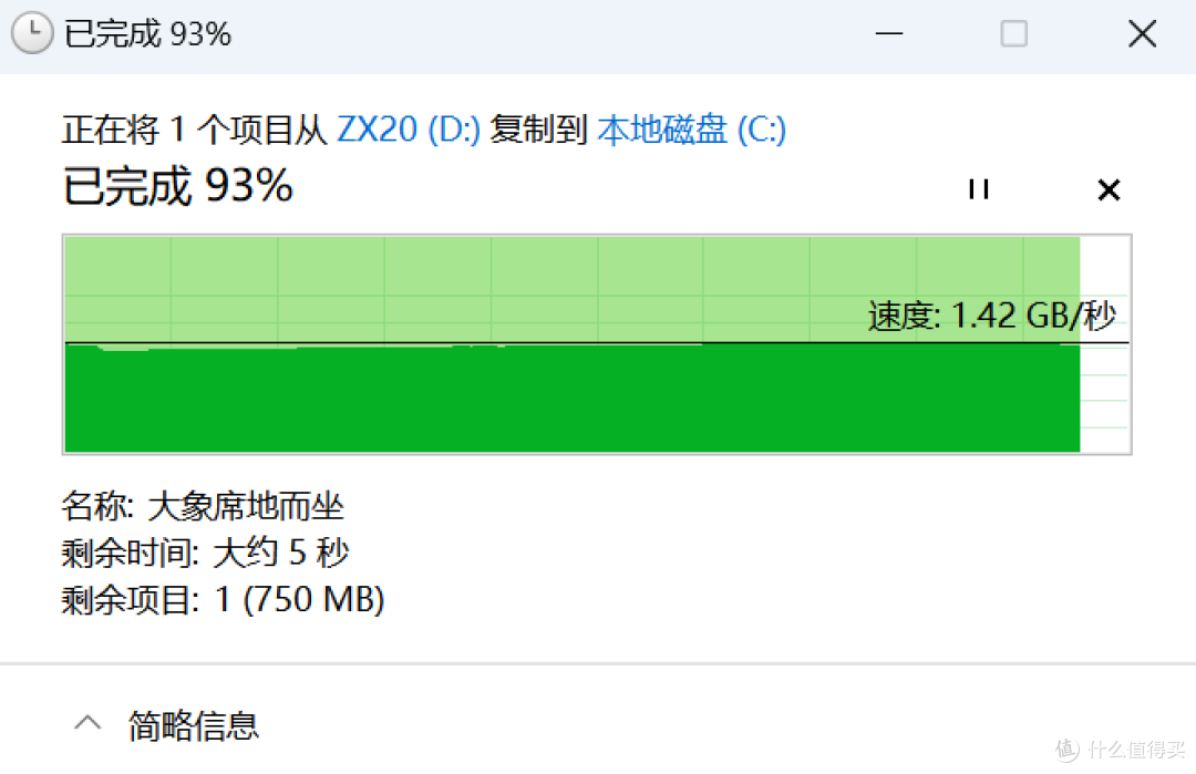 每秒读速高达2GB,文件加密系统超强——朗科ZX20移动固态硬盘