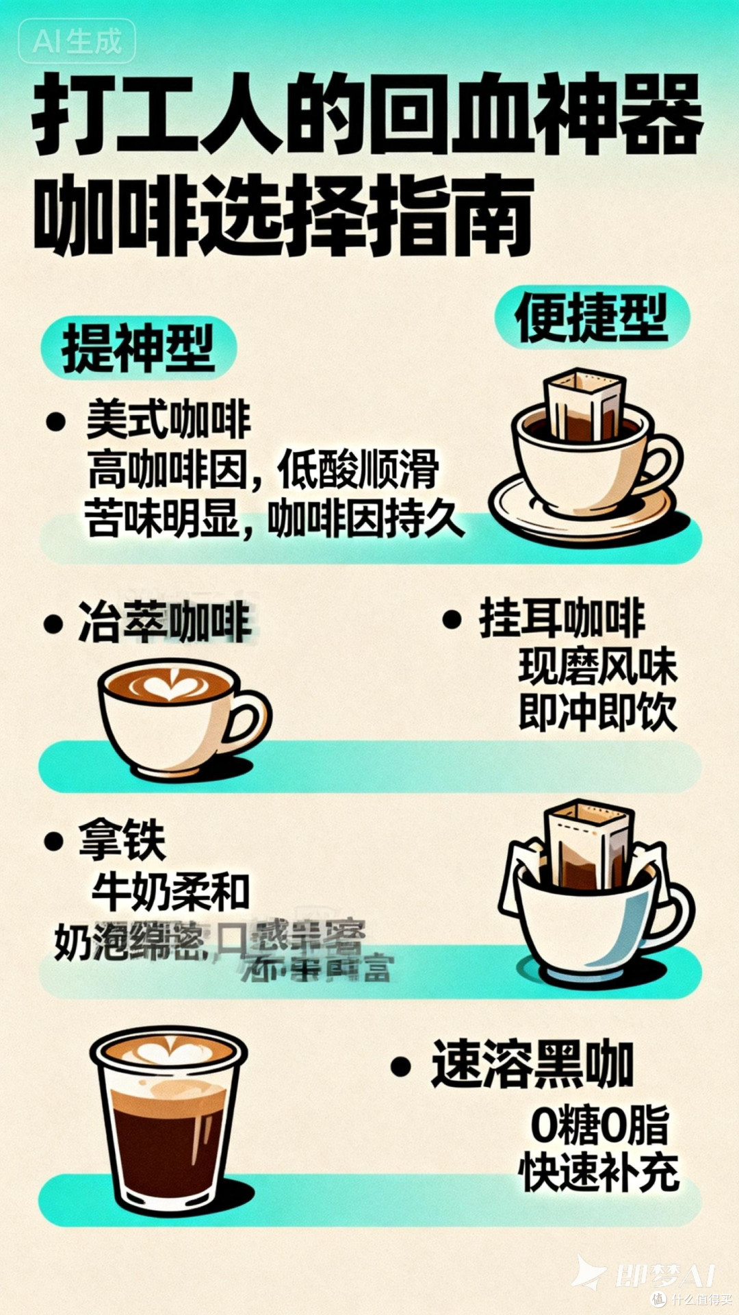打工人咖啡选择指南