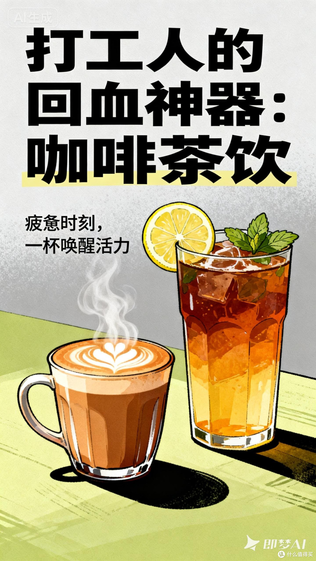 打工人的回血神器：咖啡茶饮