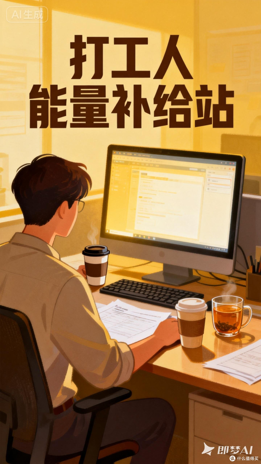 咖啡茶饮：打工人能量补给站
