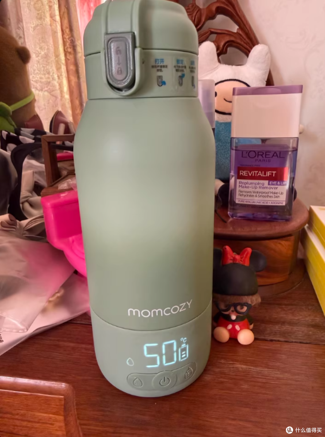 带娃外出封神✨Momcozy 无线恒温壶｜免插电泡奶自由太香了