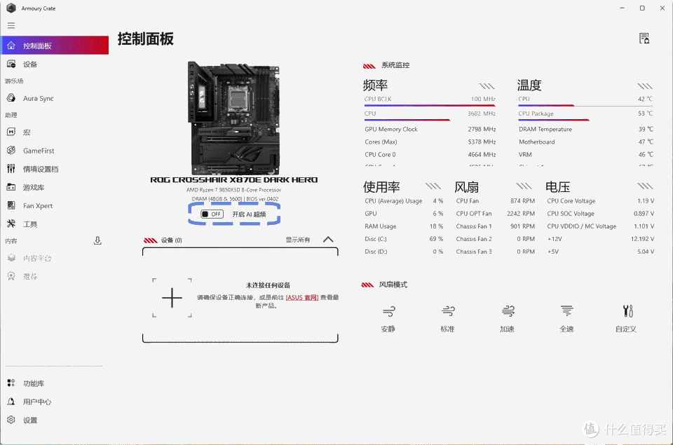 暗黑旗舰登场,游戏党的心头好ROG X870E DARK HERO实测
