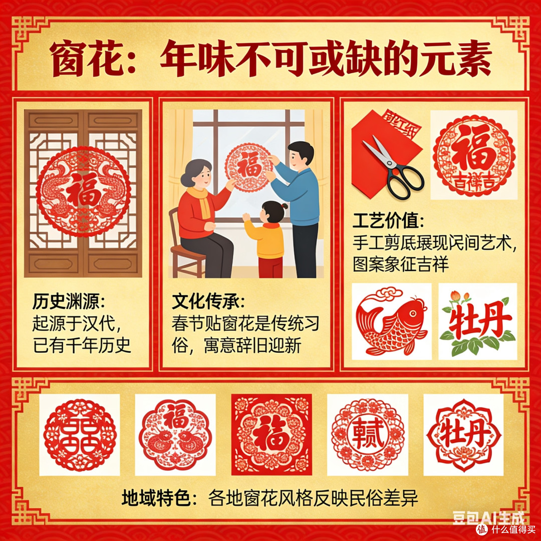 为何窗花是年味不可或缺的元素?