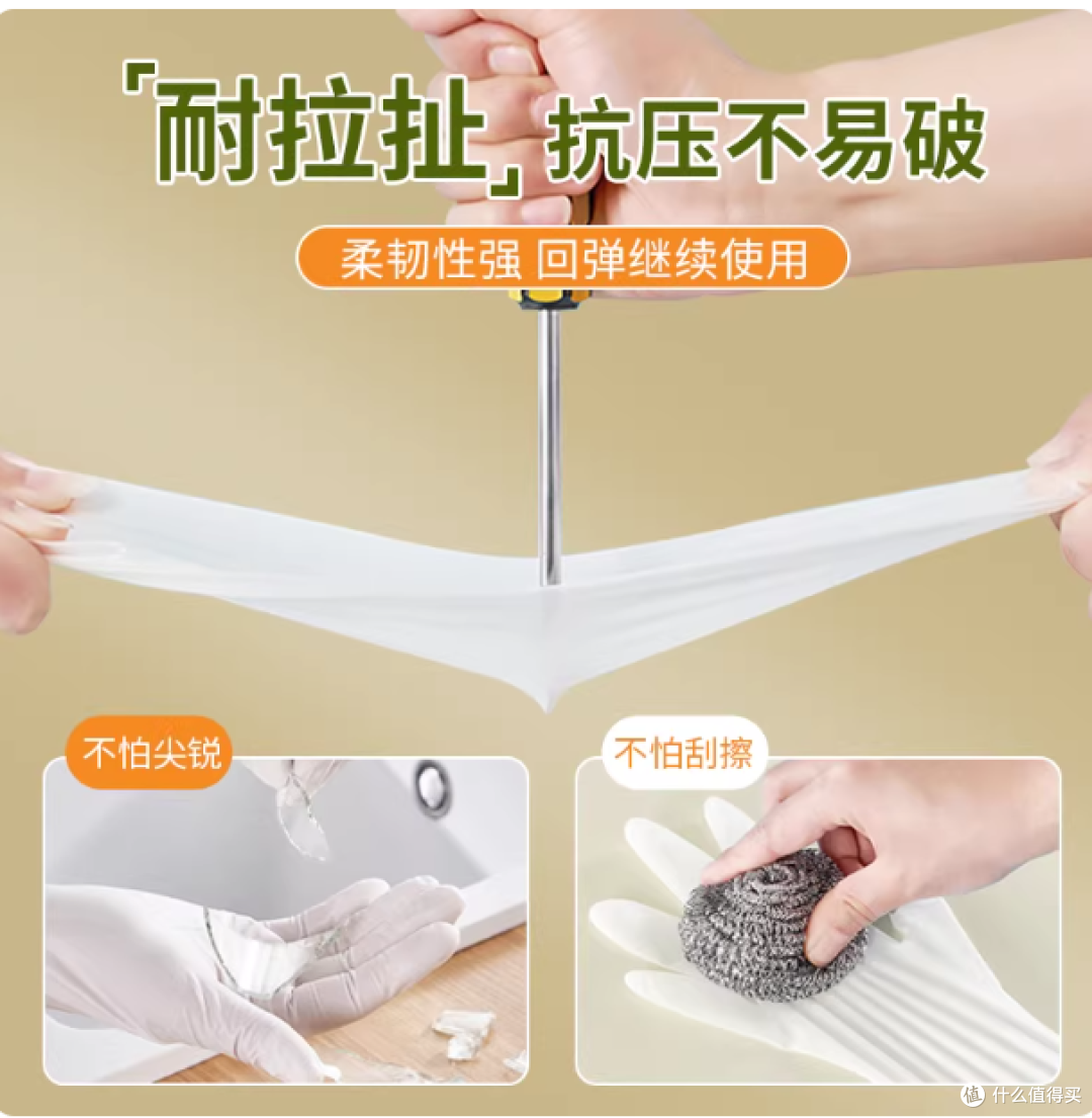 厨房党必囤|这副加厚丁腈手套,洗碗做饭不伤手,耐用到离谱✨
