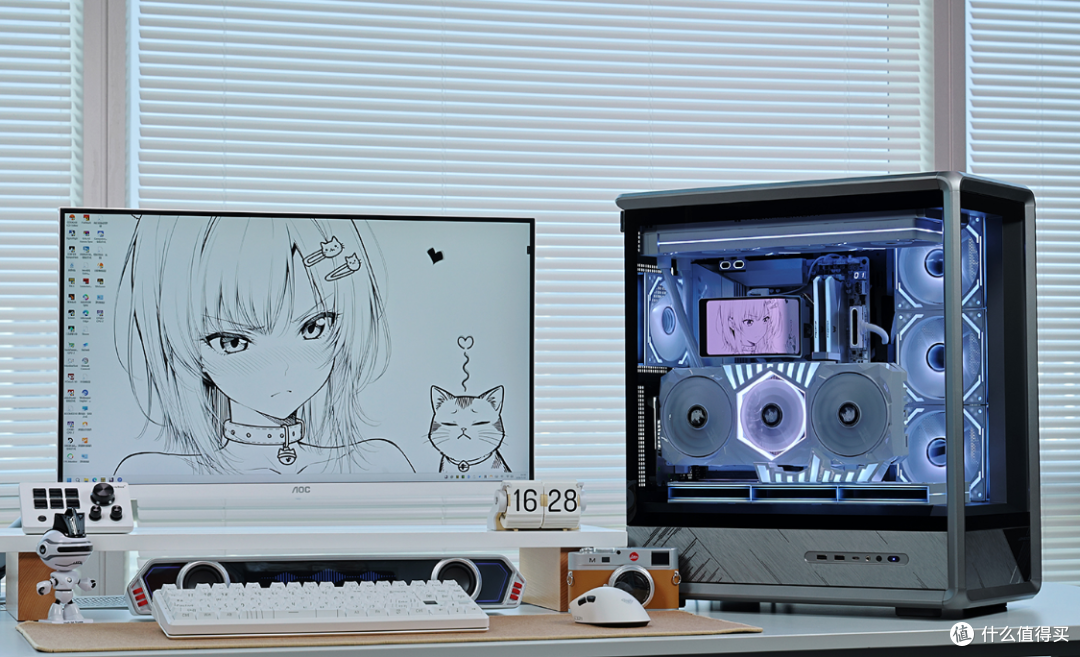 26年3月2.7W游戏顶配装机:98X3D+技嘉X870E+5080HOF+乔思伯D401